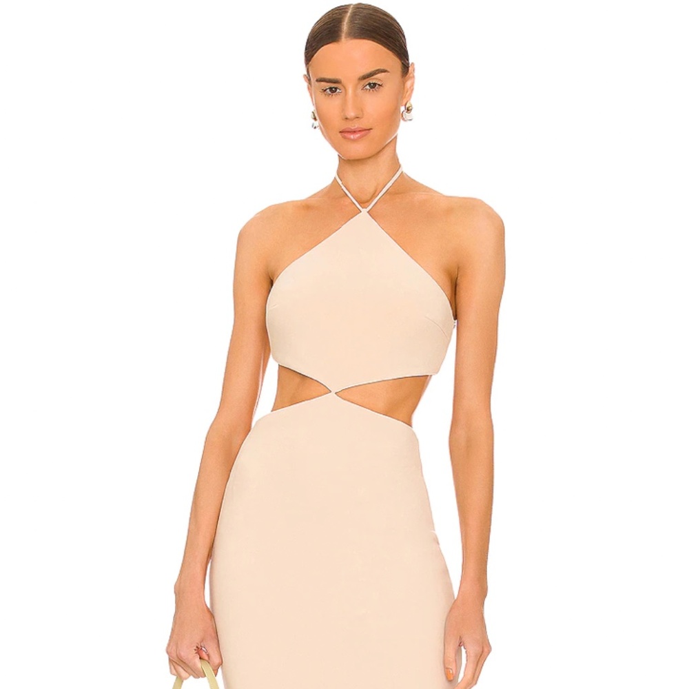 Bec & Bridge halter midi dress